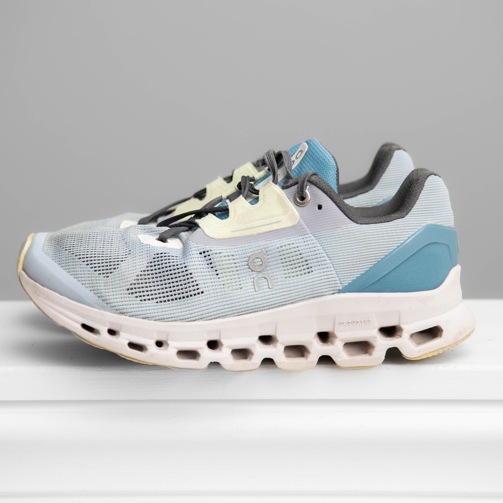 On Cloud CloudMonster Sz 6.5 Blue Athleisure Chunky Orthopedic Sneakers GorpCore